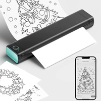 Printer Thermal Nirkabel Mini Printer Mobile M08F Portabel Ukuran A4 Blue Tooth Jiangsu Weight Stock Mobile Vino 1200mah 198mm