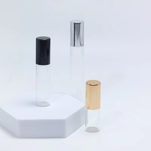 3ml 5ml 10ml Glass Roll on Bottle Essential Oil Eco-friendly Refillable Eye Serum <b>Perfume</b> Roller Ball Bottle Sample - Product Image 5
