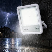 Lampe LED extérieure IP65 100W 15000lm avec cadre en aluminium blanc pour enseigne
