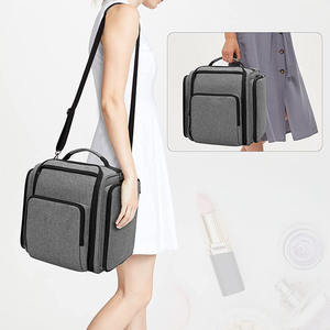 Trousse de maquillage multifonctionnelle Trousse de toilette intérieure amovible Pochettes de maquillage de voyage étanches - Product Image 6