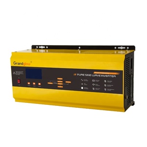 Onduleur solaire hors réseau à onde sinusoïdale pure 3KVA 5KVA 24V 48V DC/AC simple pour système solaire - Product Image 1