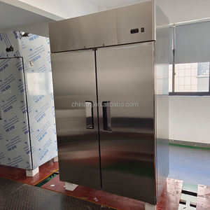 Refrigerador comercial Refrigerador de 2 puertas Equipo de catering Alcance en el refrigerador Alcance de la puerta sólida en el congelador - Product Image 5