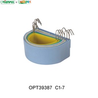 Ensemble de mangeoires en plastique pour oiseaux ORIENPET & OASISPET, 7 pièces/ensemble, mangeoires pour oiseaux en gros, stocks disponibles, OPT98392/OPT39387, produits pour oiseaux et animaux de compagnie