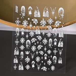 Nouveaux autocollants pour ongles <span class=keywords><strong>de</strong></span> Noël 5D, flocons <span class=keywords><strong>de</strong></span> <span class=keywords><strong>neige</strong></span>, autocollants pour ongles <span class=keywords><strong>de</strong></span> Noël, chapeau <span class=keywords><strong>de</strong></span> Noël, gants, élan, arbre, bonhomme <span class=keywords><strong>de</strong></span> <span class=keywords><strong>neige</strong></span>, décoration d'autocollants pour ongles - Product Image 6
