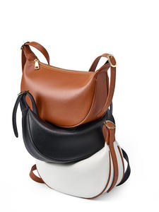 2025 New Design Genuine Leather Cowhide Women's Dumpling <b>Bag</b> Shoulder <b>Bag</b> Versatile <b>Messenger</b> <b>Crossbody</b> <b>Bag</b> - Product Image 4