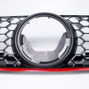Rejilla de malla tipo panal para parachoques delantero de coche Volkswagen VW Polo 2006 2007 2008 2009, estilo GTI, panel de rejilla central - Product Image 4