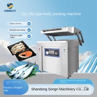 Machine d'emballage sous vide semi-automatique électrique pour la conservation des fruits, légumes, fruits de mer, steaks, foie gras - Revêtement sous vide