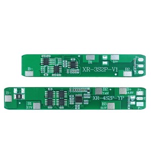 Placa de protección de carga y descarga de batería de litio ternaria NMC Li-ion BMS 3S 11.1V 4S 14.8V 5A 10A con puerto común y protección contra sobrecarga G930 - Product Image 1