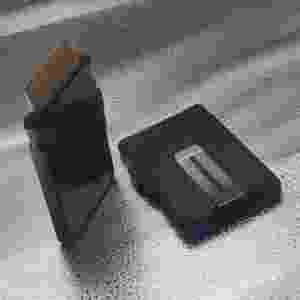 Oem Odm Rfid Blocking Credit Card Holder With Money Clip for Popular Laser Card <b>Metal</b> Case Minimalist <b>Wallet</b> <b>Metal</b> Case for Men - Product Image 2