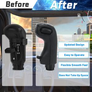 Pommeau de levier de vitesse de <span class=keywords><strong>simulateur</strong></span> de vitesse haut bas USB PC pour Logitech G923 G29 G27 G25 TH8A pommeau de levier de vitesse USB pour jeux de <span class=keywords><strong>camion</strong></span> ATS ETS2 HB07 - Product Image 4