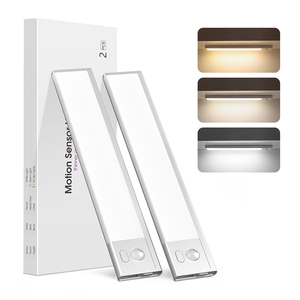 Luz de armario magnética inalámbrica con adhesivo recargable con pilas Luz <span class=keywords><strong>Led</strong></span> Con <span class=keywords><strong>Sensor</strong></span> De Movimiento - Product Image 1