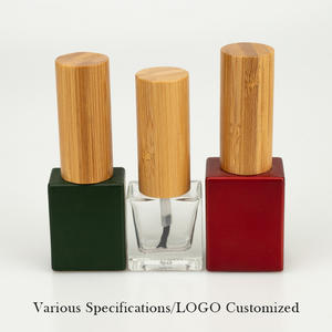 ขวดแก้วพร้อมแปรงพร้อมฝาปิดทำจากไม้ไผ่เป็นมิตรต่อสิ่งแวดล้อมของเวียดนาม - Product Image 2