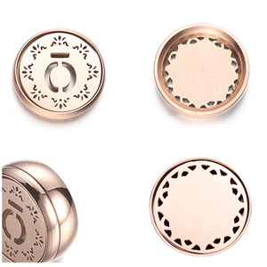Clips Difusores Magnéticos de Aromaterapia de Acero Inoxidable con Baño de Oro PVD de 18K para Mascarillas y Broches, Venta al por Mayor |   Duradero, Impermeable e Hipoalergénico - Product Image 6