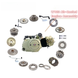 Moteur de scooter W110 refroidi par air, moteur de moto, moteur de tricycle, motores de moto - Product Image 2