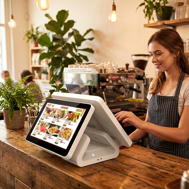 Restaurant L Shape Smart Payment Terminal OEM 10 Inch Tablet Android Nfc Octa Core 800*1280 Smart Screens Pos Terminal Tablet Pc