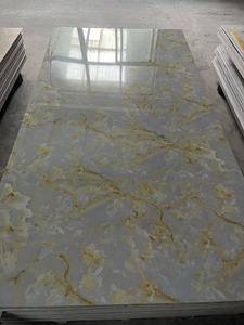 Độ nét cao Đá Cẩm Thạch Kết cấu thiết kế đá nhựa composite đá cẩm thạch tường Bảng điều khiển Hội Đồng Quản trị PVC UV tấm đá cẩm thạch - Product Image 6