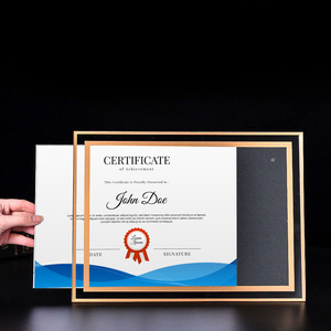 Marcos de fotos de <span class=keywords><strong>cristal</strong></span> transparentes hechos a mano, 4x6 pulgadas, A4/A3, mesa rectangular plateada y pantalla de escritorio, <span class=keywords><strong>marco</strong></span> de fotos, arte de pared - Product Image 3