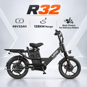 Vélo cargo électrique R32 48V 32Ah, autonomie 128 km, vélo de livraison électrique avec frein à disque - Product Image 1
