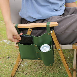 Chaise <span class=keywords><strong>de</strong></span> camping <span class=keywords><strong>poche</strong></span> latérale accoudoir sac Portable porte-canettes <span class=keywords><strong>de</strong></span> bière chaise suspendue articles divers support <span class=keywords><strong>de</strong></span> pochette - Product Image 3