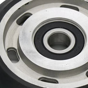 <span class=keywords><strong>Elevator</strong></span> <span class=keywords><strong>Guide</strong></span> sepatu Roller lift suku cadang roda rel, Roller pintu lift - Product Image 6