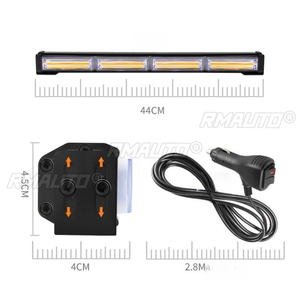ไฟเตือน LED บนหลังคา ไฟแฟลช 44 ซม. 50 วัตต์ ไฟส่องสว่างแบบแท่ง 12-24 โวลต์ - Product Image 4