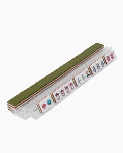 Nuovo Design Set <span class=keywords><strong>di</strong></span> Tessere Mahjong American Drake Verde Oliva, Pieghevole e Portatile, Gioco <span class=keywords><strong>da</strong></span> <span class=keywords><strong>Tavolo</strong></span> in Acrilico per Viaggi e Intrattenimento - Product Image 5