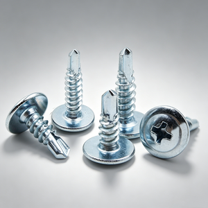 Tornillos de Perforación Phillips con Recubrimiento de Zinc, Producción Automática de Fábrica, OEM ODM para Construcción y Techos - Product Image 1