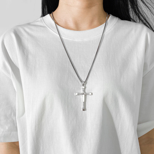 Collar con Colgante de Cruz de Toretto, Estrella de la Película Rápidos y Furiosos, con Baño de Oro y Circonita Cúbica 5A, Cadena Gratis para Hombre - Product Image 6