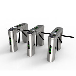 Portails de passage sécurisés avec trépied de tourniquet de porte de tourniquet semi-automatique de dernière technologie pour l'Indonésie