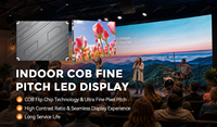 Panel Layar LED COB UHLED P1.86 Indoor 7680Hz Refresh Rate Tinggi, Layar LED Cob Definisi Tinggi untuk Video Wall Acara Olahraga