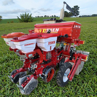 Nouveau modèle de semoir à semis direct à trois rangs avec boîte de vitesses, pour 20-80 CV, pour la culture agricole, la fertilisation et les semoirs/repiqueuses