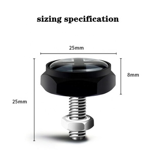 Viti con logo per <span class=keywords><strong>targa</strong></span> <span class=keywords><strong>auto</strong></span> in alluminio cromato da 4 pezzi vite per <span class=keywords><strong>targa</strong></span> con LOGO personalizzato - Product Image 6