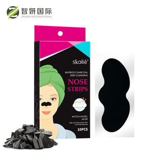 Nhãn hiệu riêng tre tự nhiên Than mũi lỗ chân lông băng làm sạch sâu loại bỏ mụn đầu đen mũi dải - Product Image 1