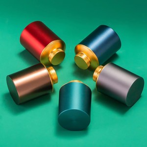 Portable Aluminum Airtight Airtight Bottles Multipurpose Stash Container Screw Cap Smell Proof Storage For Spices <strong>Coffee</strong> Teas - Product Image 5