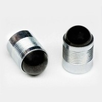 Bouchon d'étanchéité hydraulique galvanisé en acier allié au carbone, résistant à une pression de 450 bars, style Wixroyd, avec trous percés transversaux de 14 mm/16 mm/20 mm