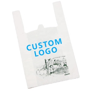 Bolsas de camiseta nude al por mayor, de polietileno esmerilado negro con cierre deslizante, logotipo personalizado impreso, materiales reciclados, para supermercado y exposición - Product Image 6