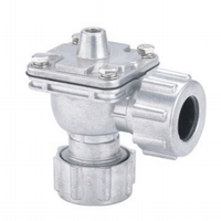 Fabrication RCAC25T4012 Valve à impulsion de contrôle d'air à membrane pneumatique en alliage d'aluminium 1 pouce