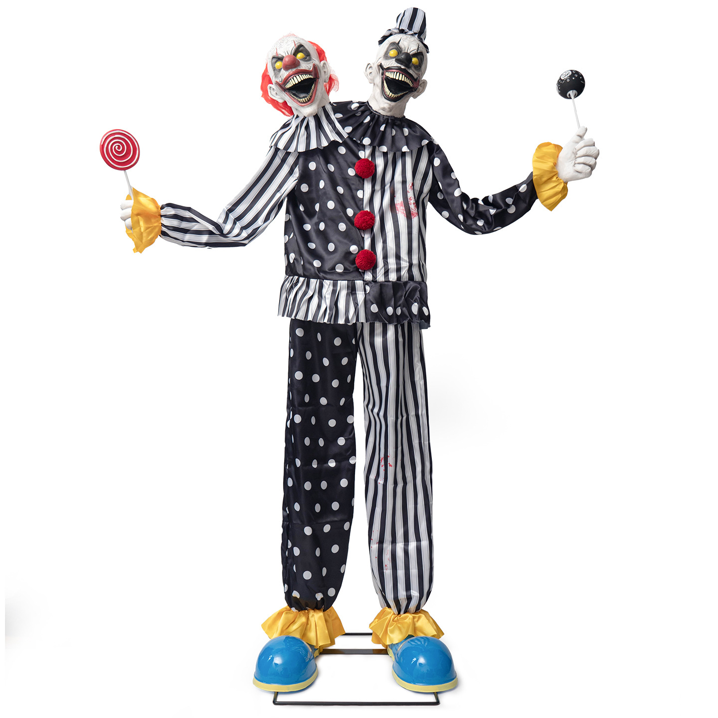 Halloween Verlichte Freaky Clown Hangdecoratie Halloween Verlichte Freaky Clown Hangdecoratie