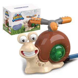 뜨거운 판매 어린이 달팽이 물 스프링클러 장난감 정원 스프링클러 장식 완구 어린이를위한 여름 야외 놀이 장난감