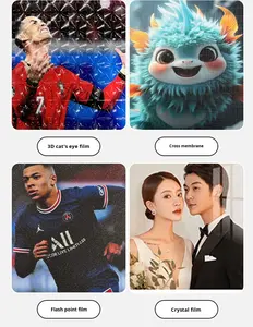 بيع مباشر من المصنع لفيلم كريستالي مقاوم للحرارة العالية، فيلم PET شفاف لإطارات الصور، فيلم زجاجي شفاف مقسى - Product Image 6