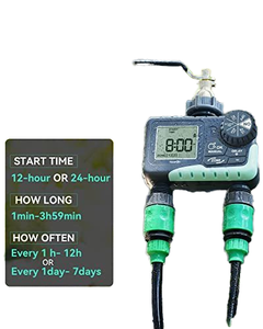Temporizador de agua para jardín, Retardo de lluvia y <span class=keywords><strong>riego</strong></span> Manual, sistema de controlador de <span class=keywords><strong>riego</strong></span> automático para patio, césped, Material plástico - Product Image 2
