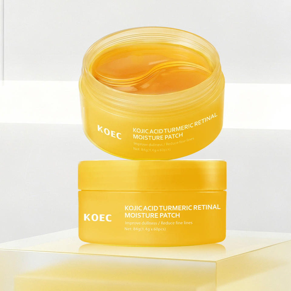KOEC Kojic Acid Turmeric Vita Jelly Soothing Eye Mask, Hydrogel Under ...