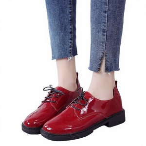 18cm High Heels Strip <b>Boots</b> Barreled Platform Japanned Leather 7 Inch Performance Plus Size Over-the-Knee Zipper-Up Pole Dance - Product Image 3