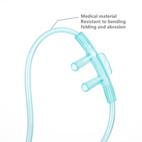 Cannule nasale à oxygène médicale jetable 4Lab* avec tube de 2 m de longueur