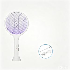 <span class=keywords><strong>Raqueta</strong></span> Eléctrica Recargable para Matar Mosquitos, con Mango Plegable, Funciona con Batería, Control de Mosquitos-P - Product Image 6