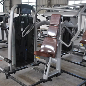 Nuovo Design MB: Chest Press Commerciale Professionale con Seduta, Attrezzatura da <span class=keywords><strong>Palestra</strong></span> <span class=keywords><strong>per</strong></span> Allenamento Muscolare, Esercizio <span class=keywords><strong>Pettorali</strong></span> con Carico a Perno - Product Image 4