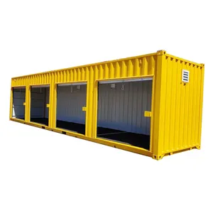 중국 제조업체의 휴대용 차고 및 미니 스토리지 건물 효율적인 저장 솔루션을 위한 소형 컨테이너 창고