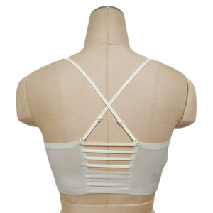Reggiseno Senza Cuciture Traspirante in Seta Ghiacciata con <span class=keywords><strong>Push</strong></span>-<span class=keywords><strong>up</strong></span> e Finiture in Pizzo, Vendita all'Ingrosso, per Uso Quotidiano Estivo - Product Image 3