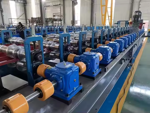 Máquina de Fazer Chapas de Aço Colorido de Alta Velocidade, Linha de Produção de Chapas de Ferro Corrugado Totalmente Automática com Desbobinador e Empilhador - Product Image 4