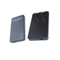 Pengisi Daya GaN Mini Slim 65W Ultra-Tipis untuk Ponsel & Laptop, Proteksi OTP/OVP, Pin Dapat Diganti PD/QC3.0